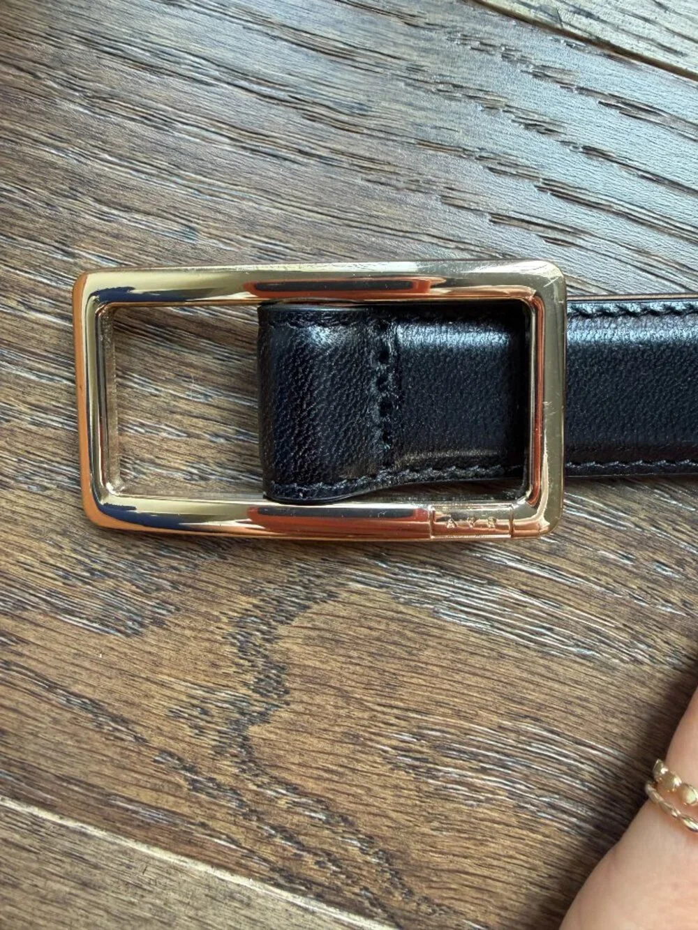 AYR The Essential Belt - Black, Size 2 (Medium)